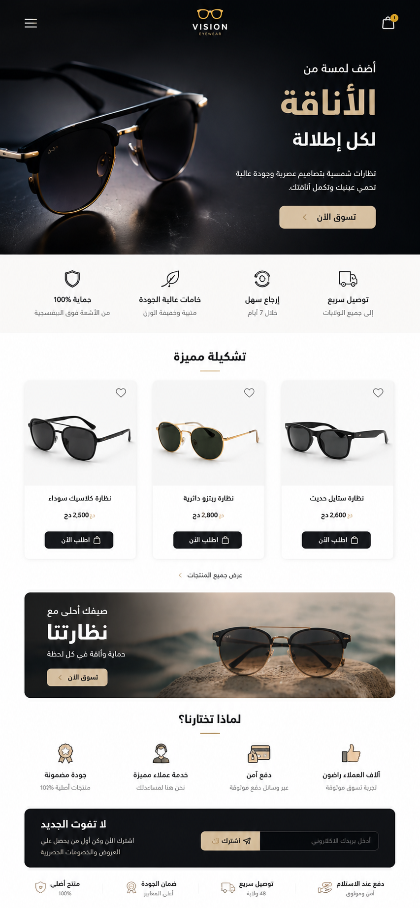 تصميم صفحة هبوط مخصصة 1
